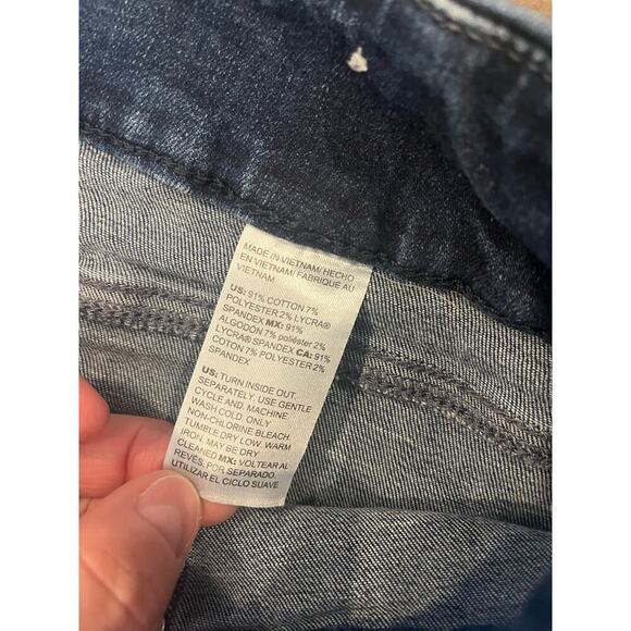 Chicos Women 14 Pull On Ankle Jeggings Elastic Academia Plus size Comfy Casual - Picture 8 of 8